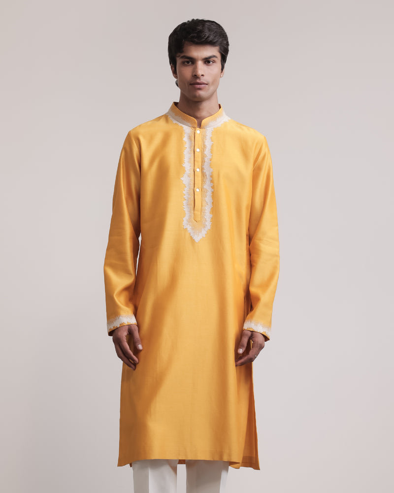 Trail Dust Placket Kurta Set