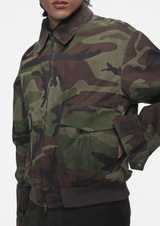 Woodland Camouflage Flight Jacket