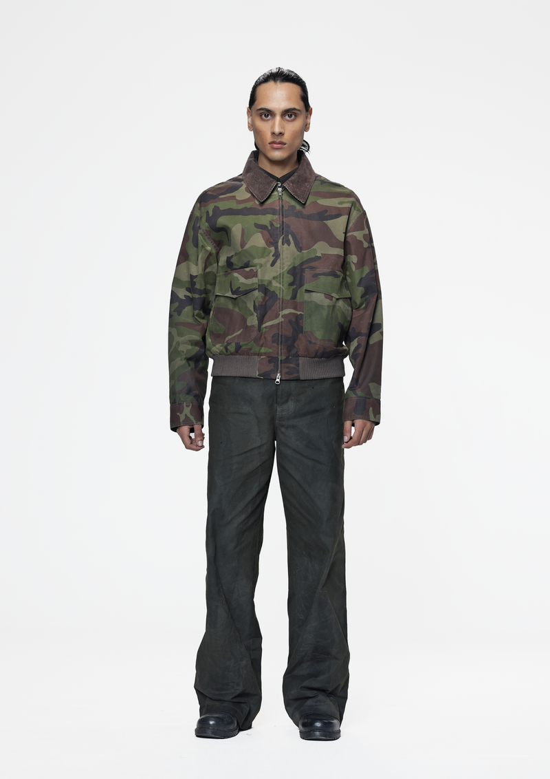 Woodland Camouflage Flight Jacket
