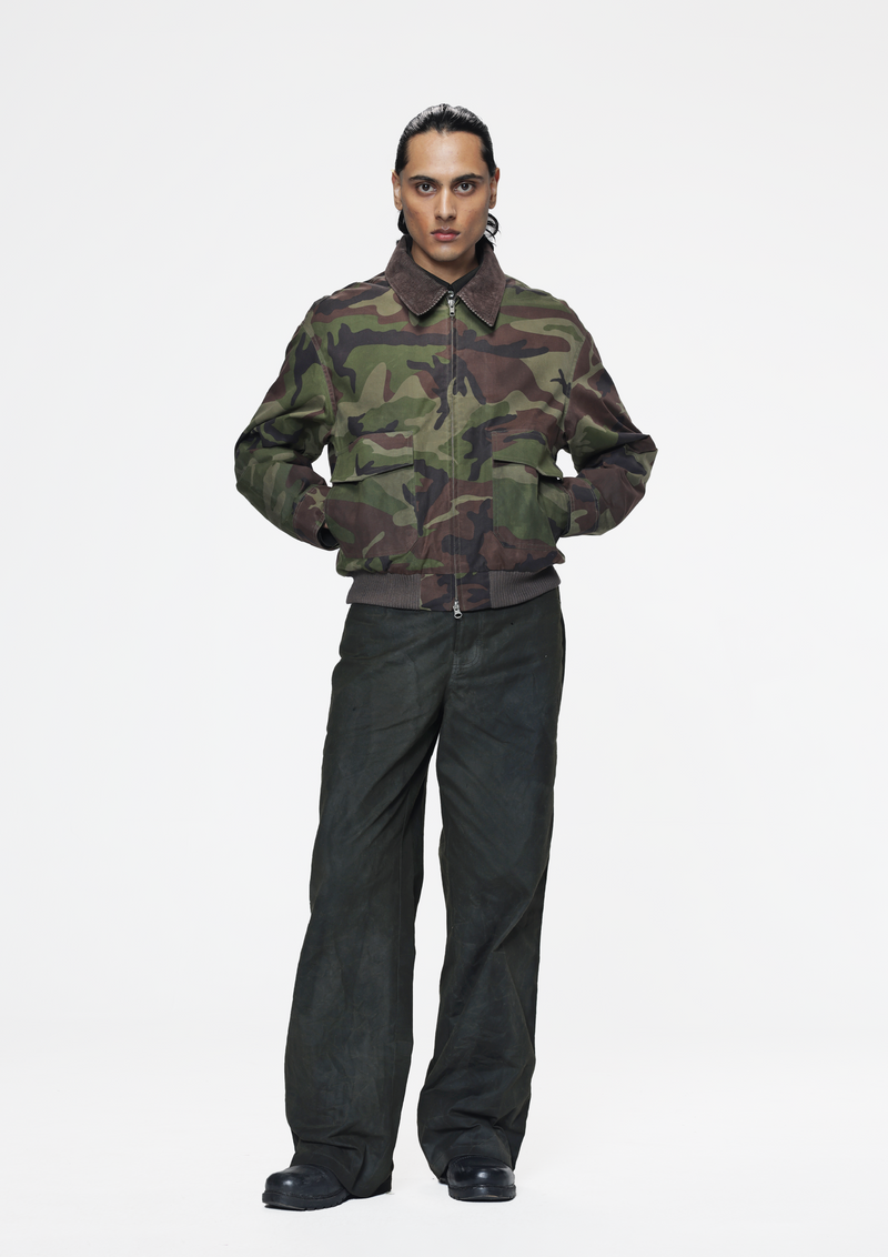 Woodland Camouflage Flight Jacket