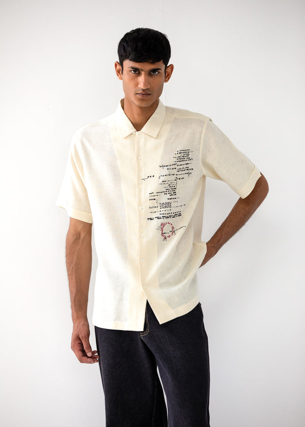 ASEMIC HALF-SLEEVED SHIRT