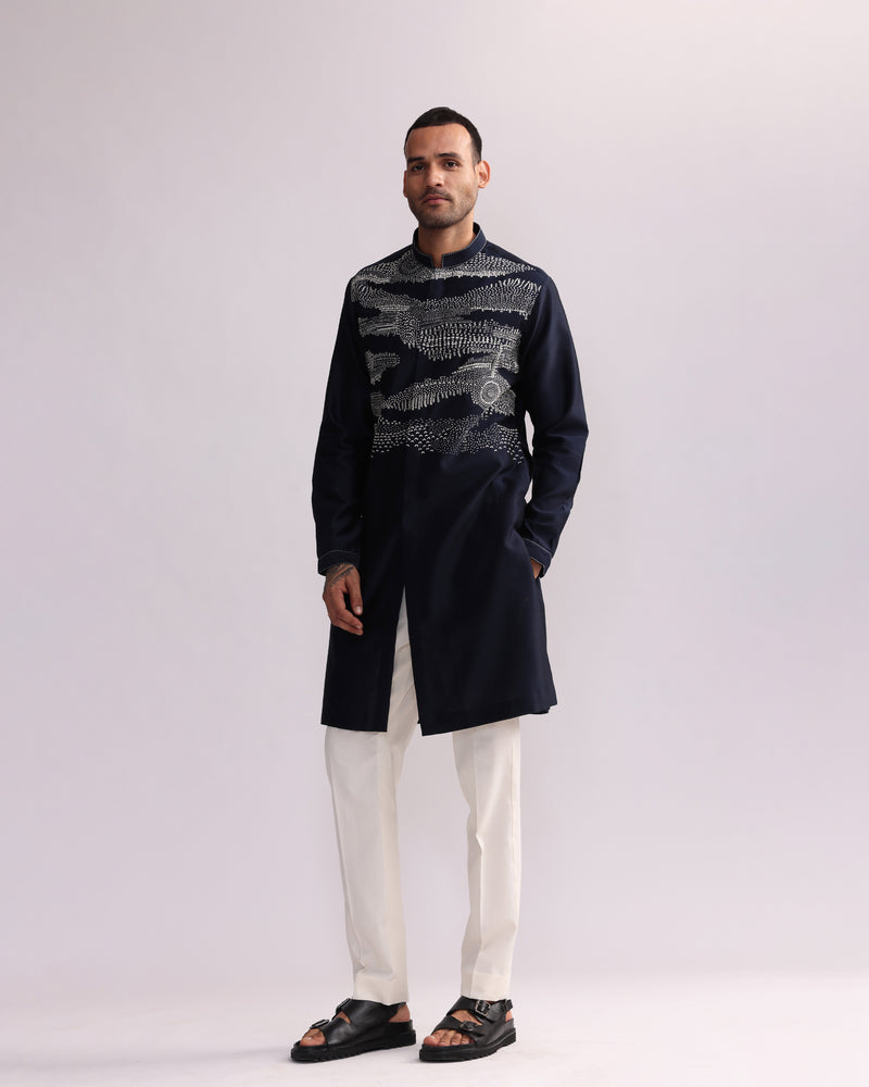 TRAIL DUST PLACEMENT KURTA SET
