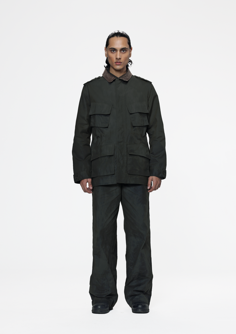 Military Waxed Field Jacket