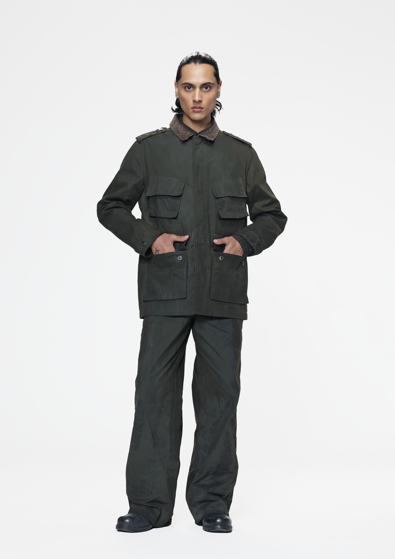 Military Waxed Field Jacket