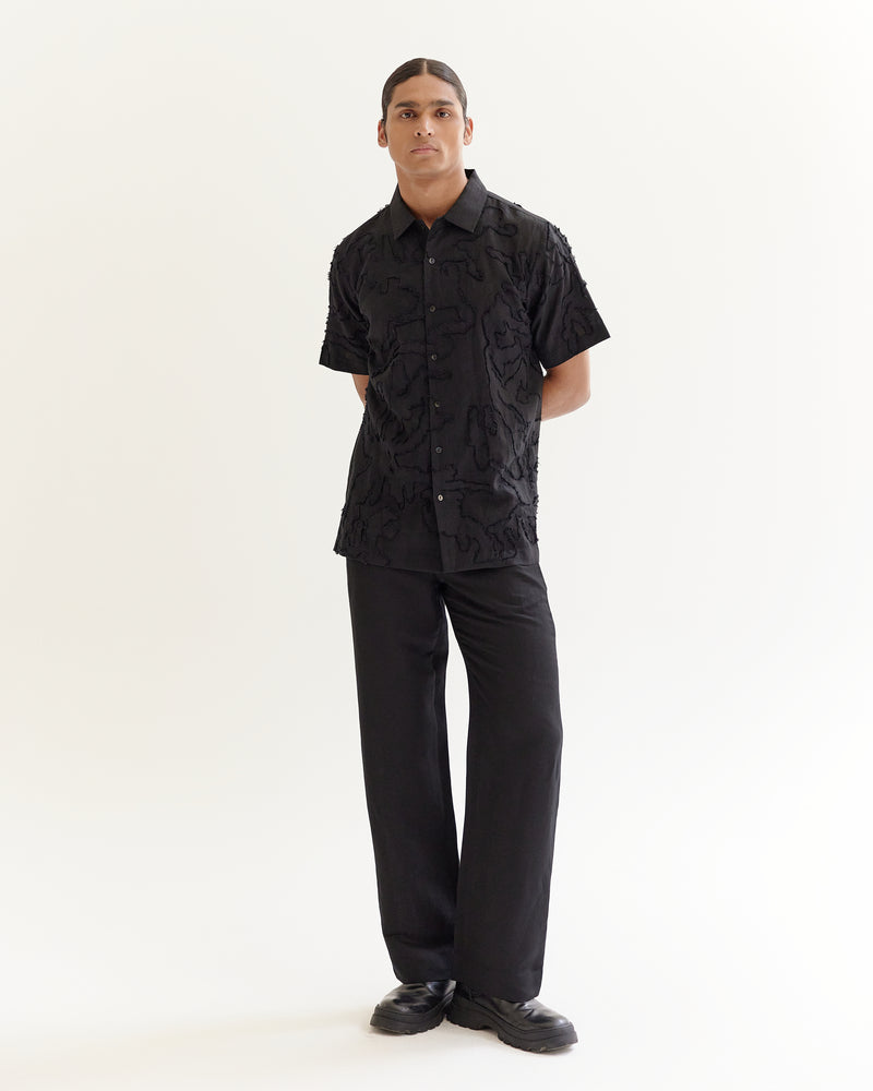 Eroded Camo Half Shirt