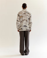 Arid Brushstroke Silk Shirt