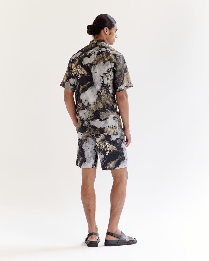 Dust Cloud Camo Half Shirt