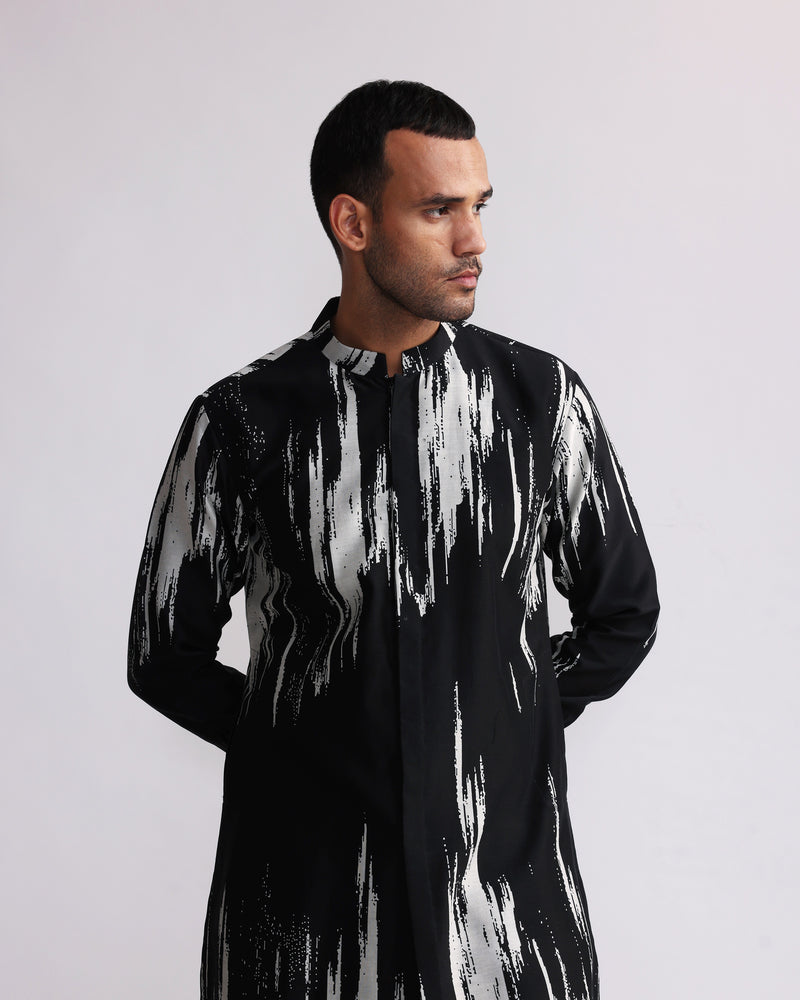 IKAT SHADOW KURTA