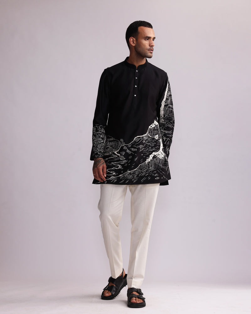 CANYON EMBROIDERED KURTA SET