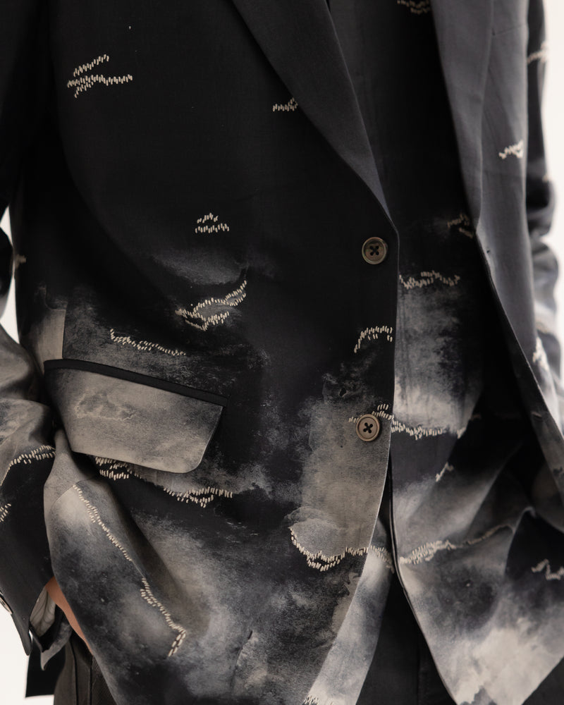 Smoke Cloud Blazer Jacket