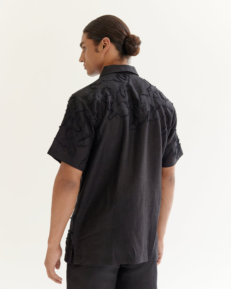 Eroded Camo Half Shirt