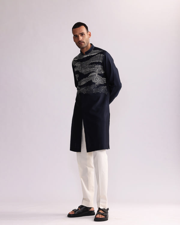 TRAIL DUST PLACEMENT KURTA SET