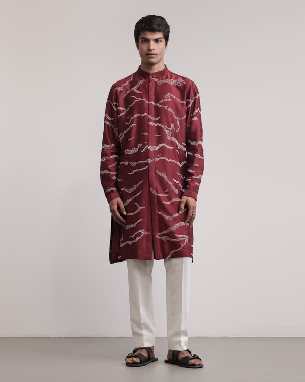 Trail Marker All Over Kurta Set