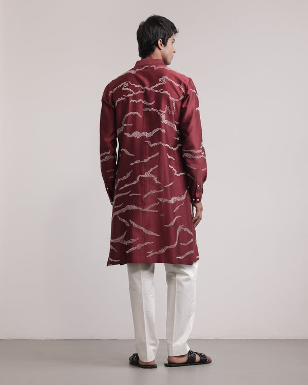 Trail Marker All Over Kurta Set