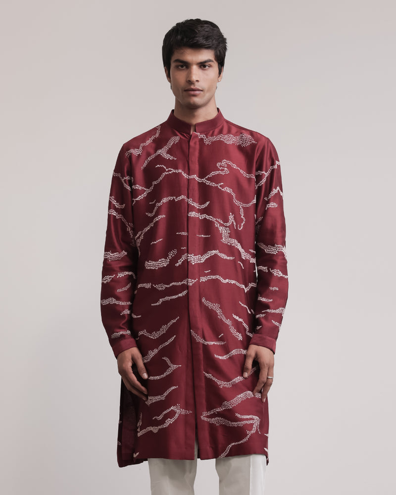 Trail Marker All Over Kurta Set