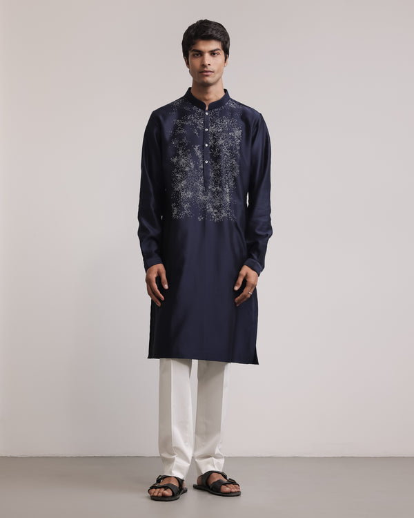 Residual Yoke Kurta Set