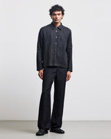 THREE LINE STITCH OVERSHIRT