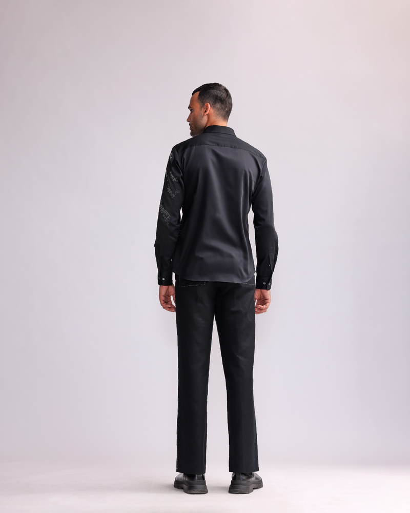 SHADOW CAMO EMBROIDERED SHIRT