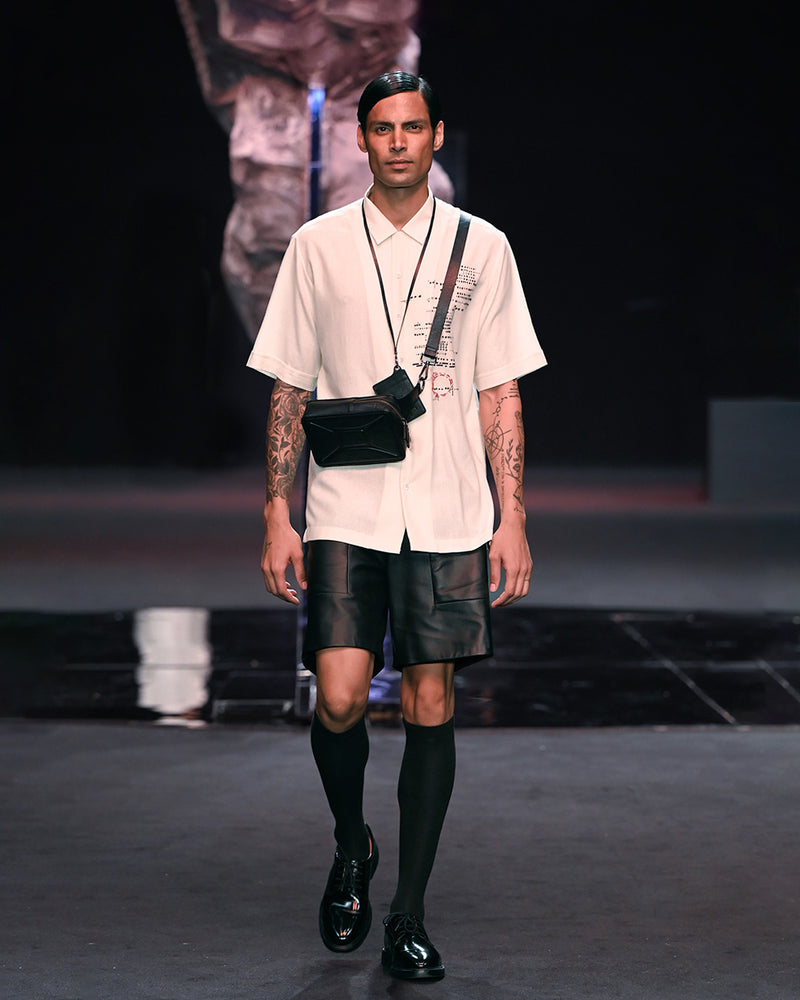ASEMIC HALF-SLEEVED SHIRT