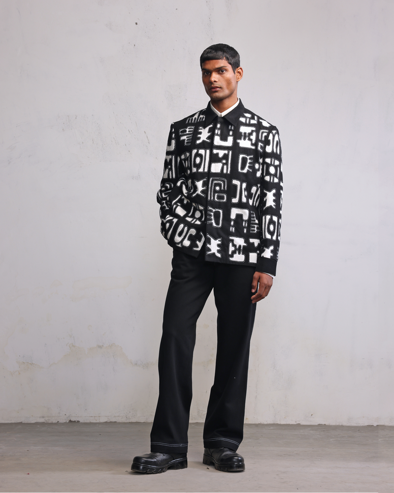fossils applique jacket