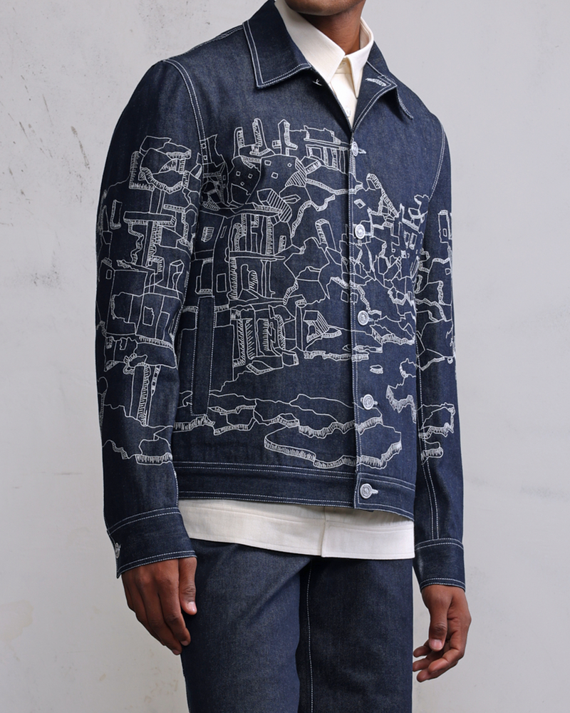 collapsed city Jacket