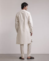 Residual Scattered Stitches Kurta Set