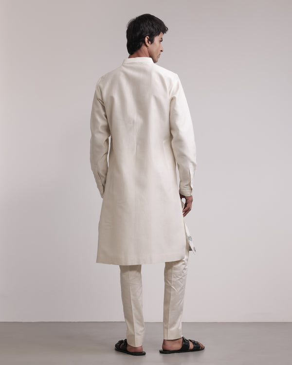 Residual Scattered Stitches Kurta Set