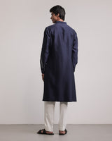 Obscured Halo Hand-embroidered Kurta Set