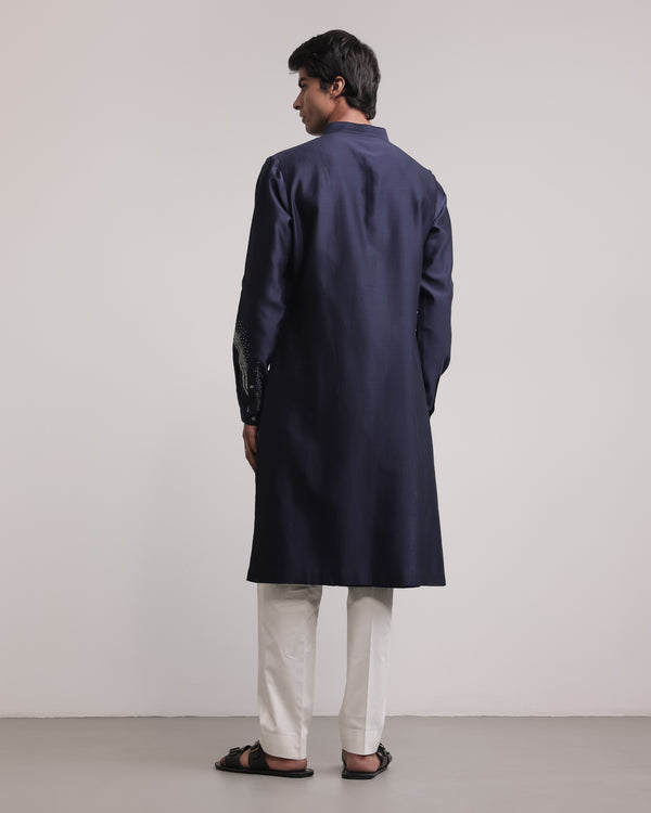 Obscured Halo Hand-embroidered Kurta Set