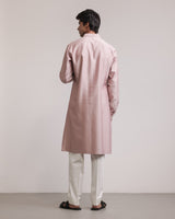 Residual Stitches Linear Kurta Set