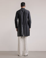 Obscured Halo Silk Print Kurta