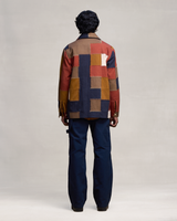 PATCHWORK BOUND OVERSHIRT