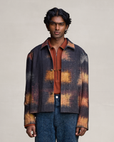 RADIAL HEAT MAP PRINTED JACKET