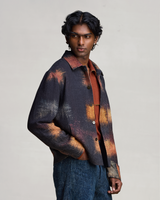 RADIAL HEAT MAP PRINTED JACKET