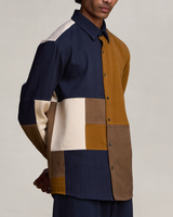 PATCHWORK BOUND SHIRT