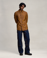 MINERAL CORRODED OCHRE SHIRT