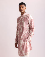 Camouflage Shadow Print Kurta