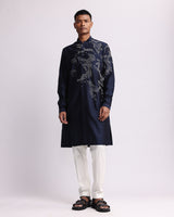 Shadow Camo Placement Kurta Set