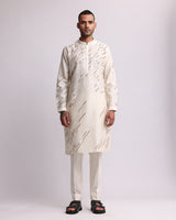 Camo Rain Placement Kurta Set
