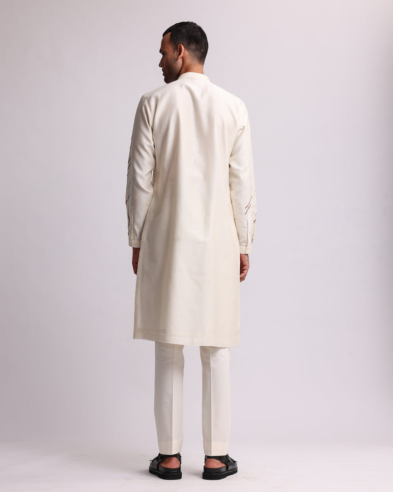 Camo Rain Placement Kurta Set