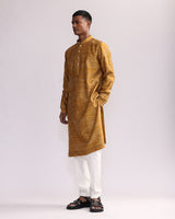 Aboriginal Dots Print Kurta
