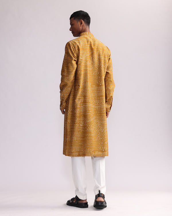 Aboriginal Dots Print Kurta