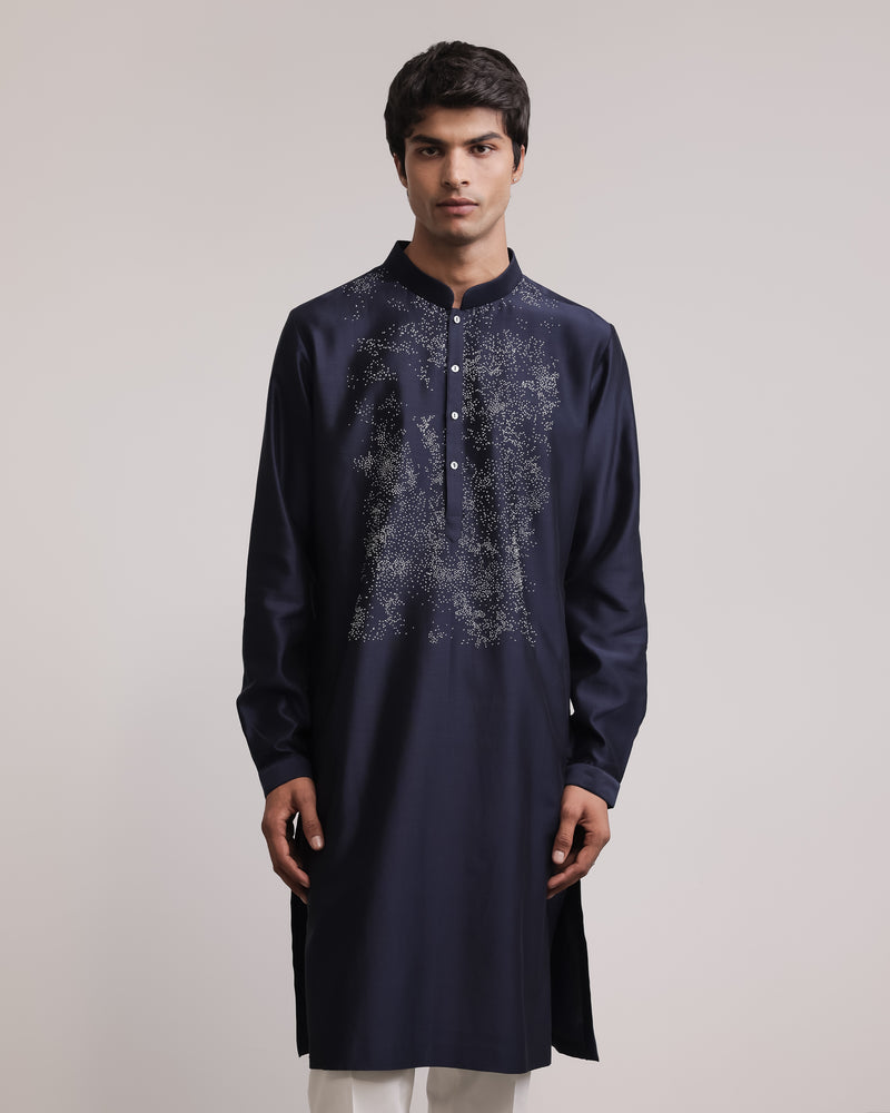 Residual Yoke Kurta Set