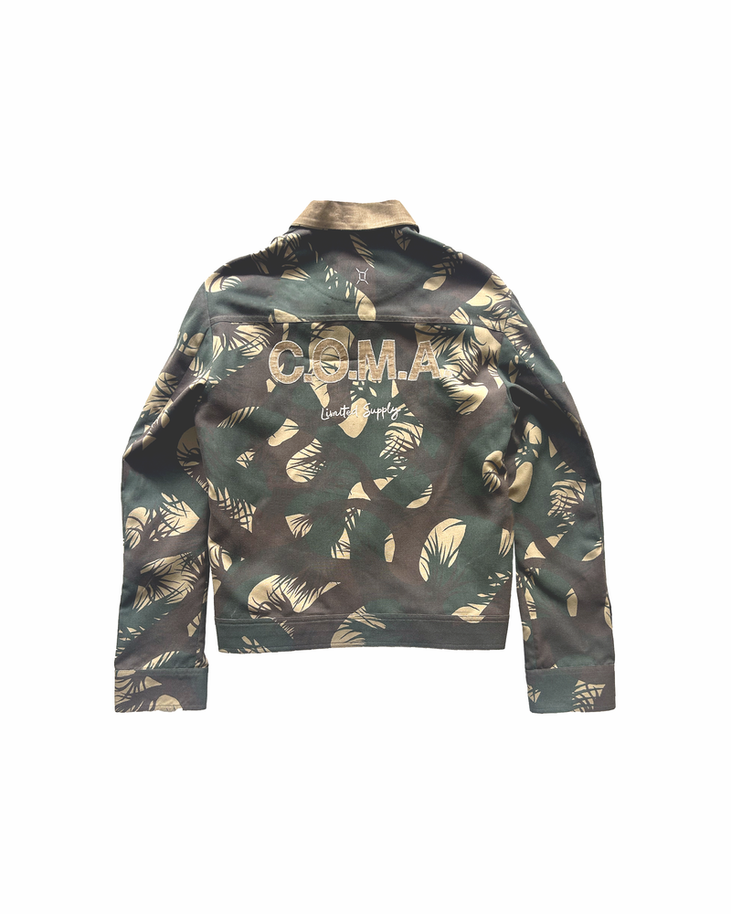 Deadstock Camouflage Blank Insignia Jacket