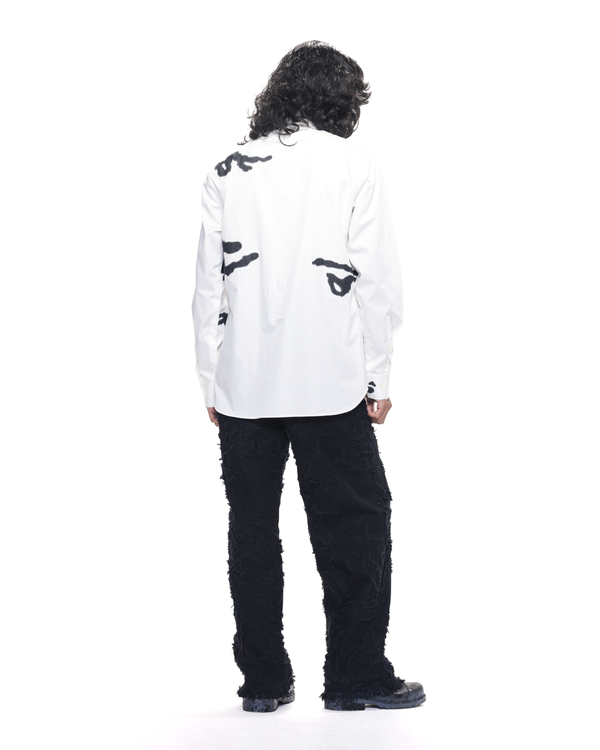 Burnt Camo Appliqué Shirt