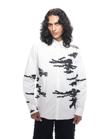 Burnt Camo Appliqué Shirt