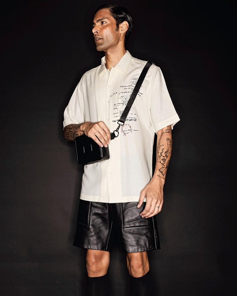 ASEMIC HALF-SLEEVED SHIRT