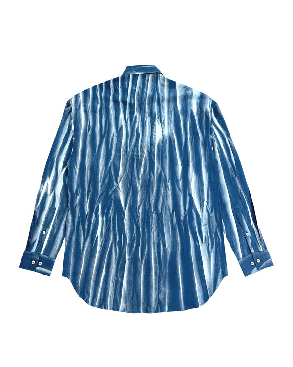 Wrinkle Crease Batik Shirt