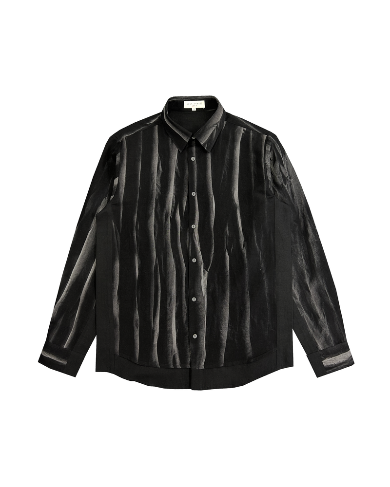 Wrinkle Crease Batik Double Shirt