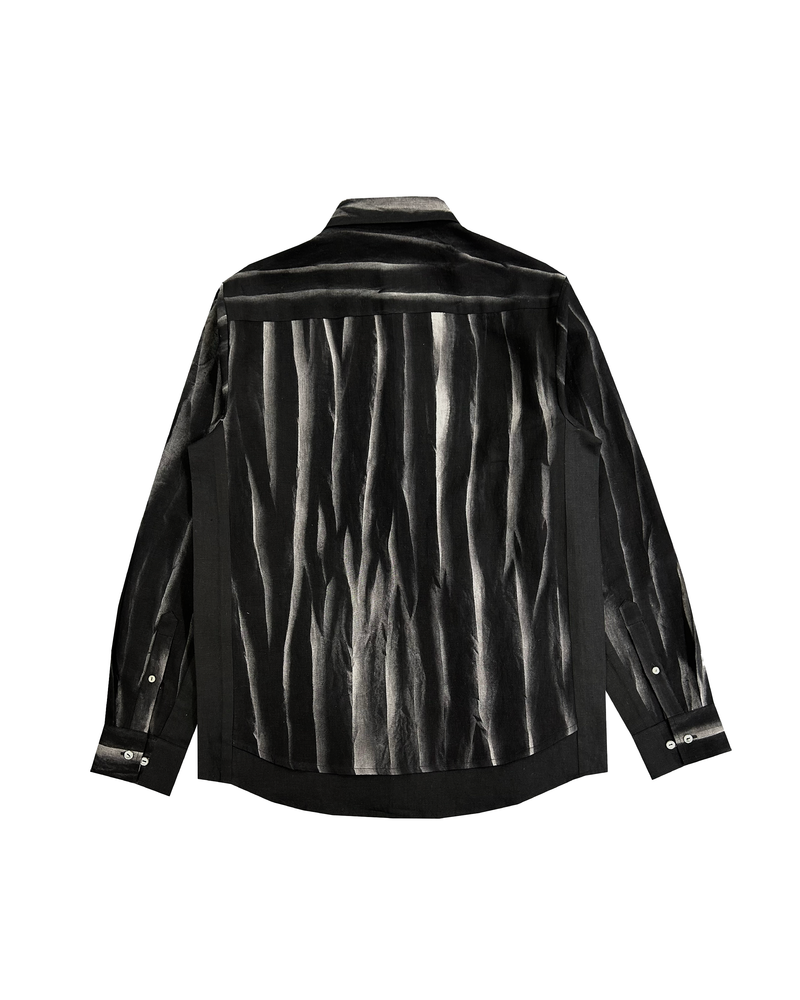 Wrinkle Crease Batik Double Shirt